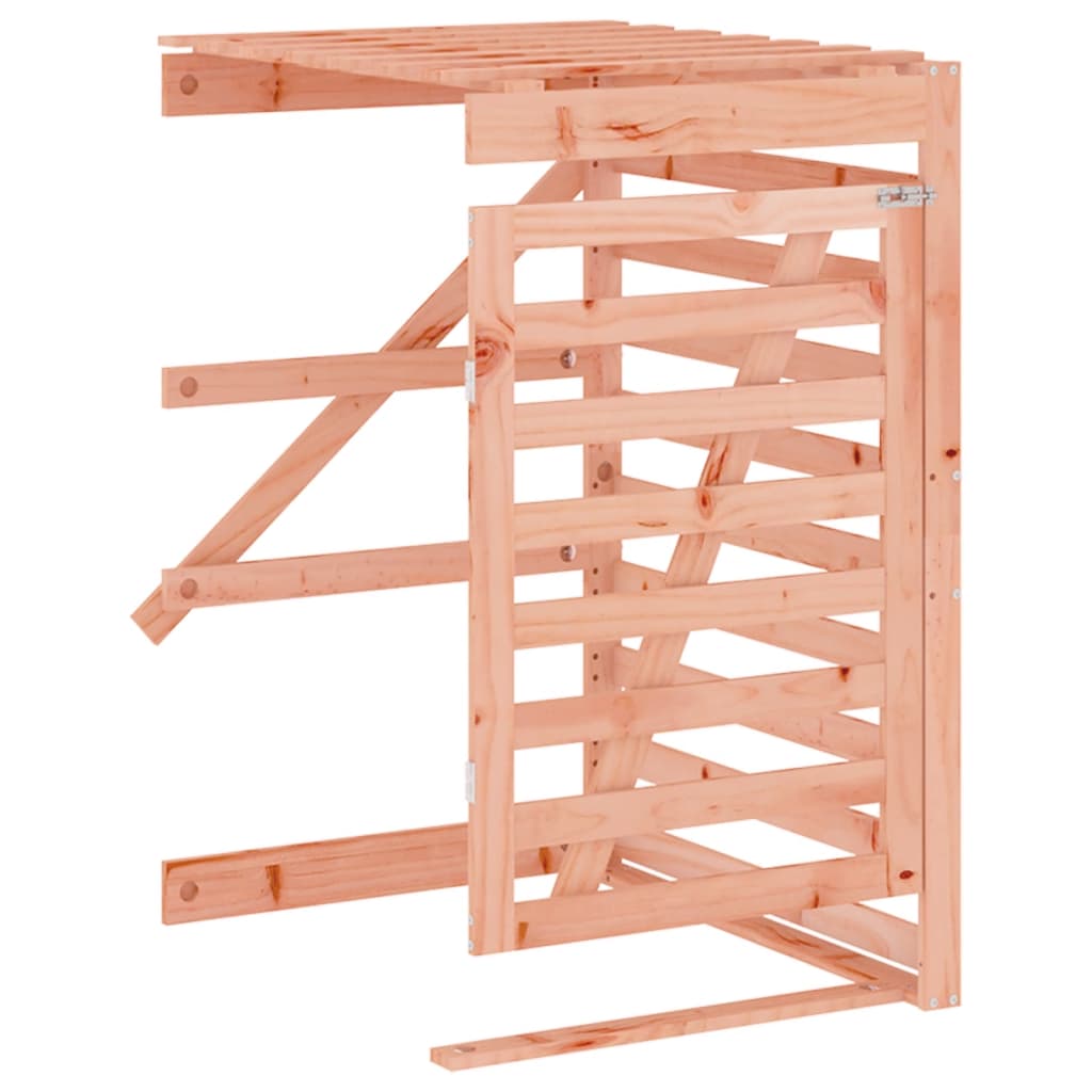 vidaXL Predĺženie ma úložný box na odpadkový kôš masívne drevo douglas