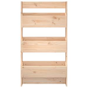 Nástěnný truhlík 3patrový 60 x 18,5 x 110 cm masivní borovice - obrázek 4