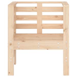 Zahradní židle 2 ks 61,5 x 53 x 71 cm masivní borové dřevo - obrázek 5