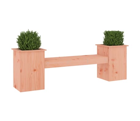vidaXL Banc avec jardini&egrave;res 184,5x39,5x56,5cm bois massif de douglas