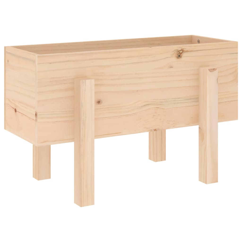 vidaXL Zahradní truhlík 62 x 30 x 38 cm masivní borové dřevo