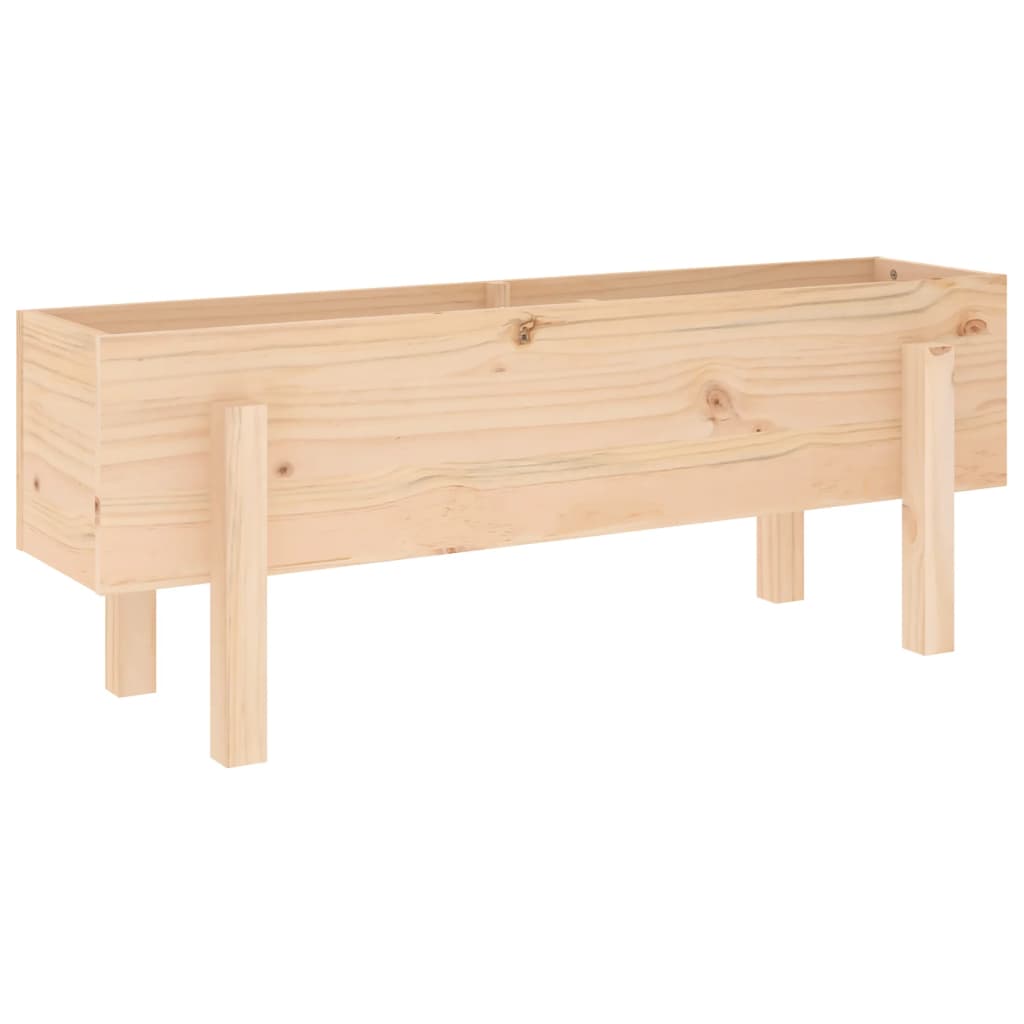 vidaXL Zahradní vyvýšený záhon 101 x 30 x 38 cm masivní borové dřevo