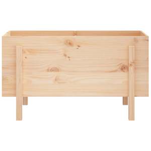 Zahradní vyvýšený záhon 101 x 50 x 57 cm masivní borové dřevo - obrázek 5