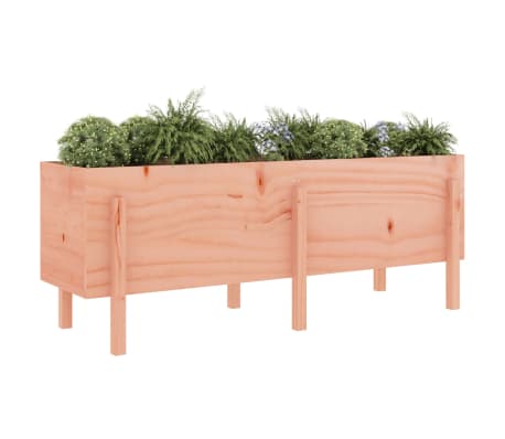 vidaXL Lit sur&eacute;lev&eacute; de jardin 160x50x57 cm bois Douglas massif