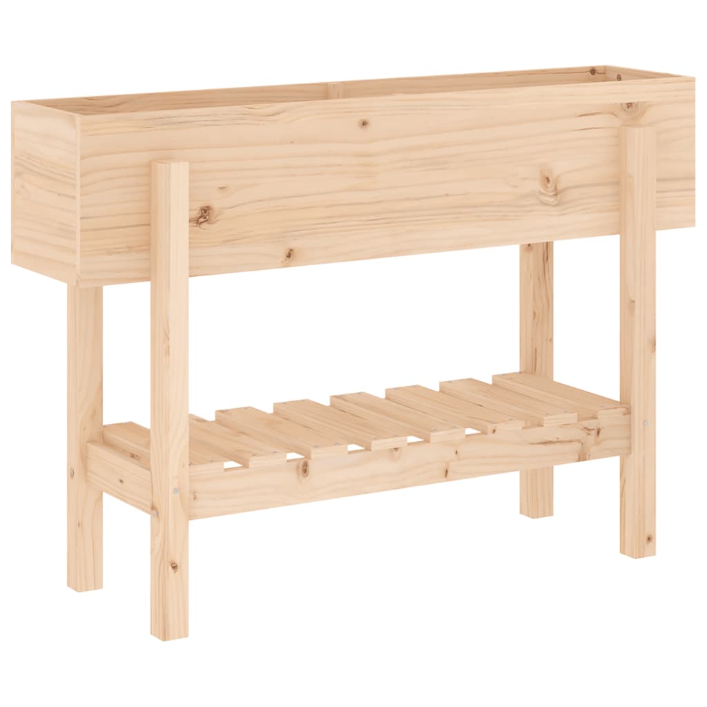 vidaXL Zahradní vyvýšený záhon 101 x 30 x 69 cm masivní borové dřevo
