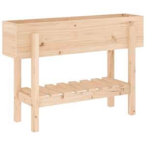 Zahradní vyvýšený záhon 101 x 30 x 69 cm masivní borové dřevo - obrázek 2
