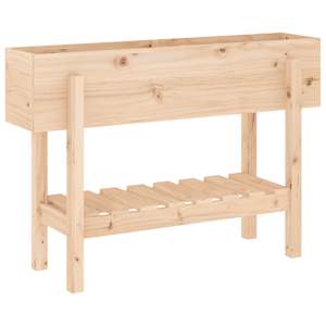 Zahradní vyvýšený záhon 101 x 30 x 69 cm masivní borové dřevo - obrázek 6