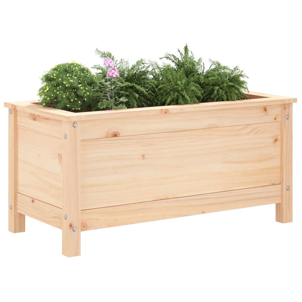 vidaXL Garden Planter 82.5x40x39 cm Solid Wood Pine