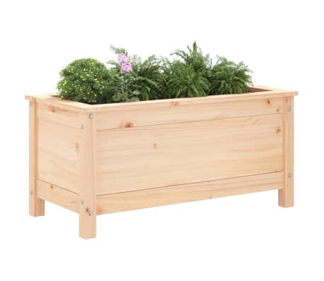 vidaXL Garden Planter 82.5x40x39 cm Solid Wood Pine