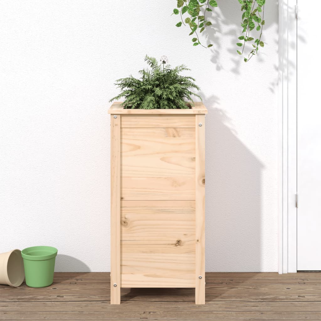 vidaXL plantekasse 40x40x78 cm massivt fyrretræ