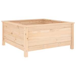 Zahradní truhlík 82,5 x 82,5 x 39 cm masivní borové dřevo - obrázek 2