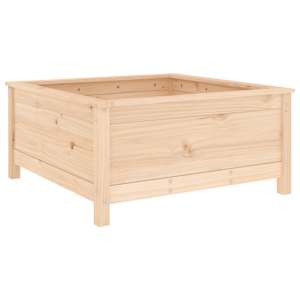 Zahradní truhlík 82,5 x 82,5 x 39 cm masivní borové dřevo - obrázek 6