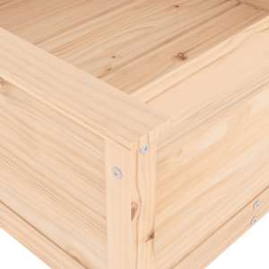 Zahradní truhlík 82,5 x 82,5 x 39 cm masivní borové dřevo - obrázek 7