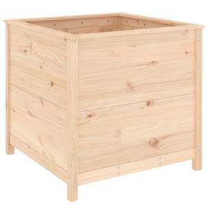 Zahradní truhlík 82,5 x 82,5 x 78 cm masivní borové dřevo - obrázek 6