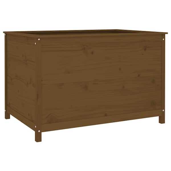 vidaXL k&otilde;rgendatud aia taimelava, meepruun 119,5x82,5x78 cm, m&auml;nnipuit
