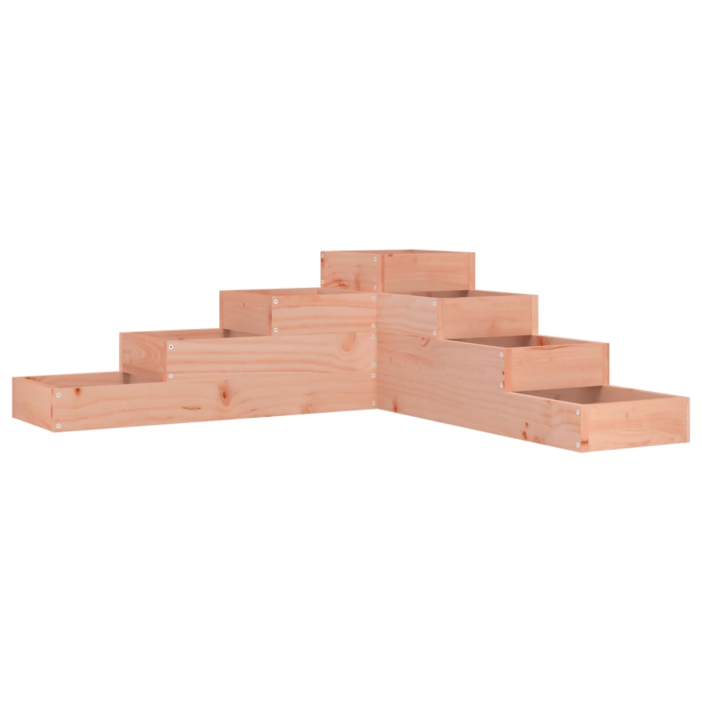 vidaXL Zahradní truhlík 4patrový 106 x 104,5 x 36 cm masivní douglaska