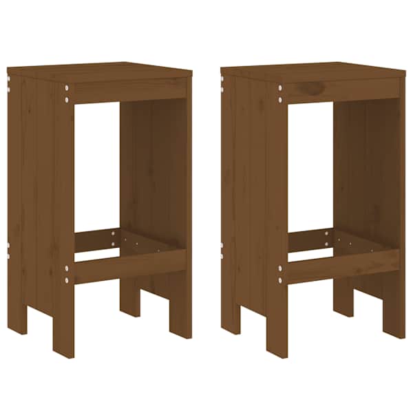 vidaXL pukid 2 tk, meepruun, 40x36x75 cm, toekas m&auml;nnipuit