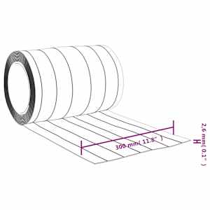 Závěs do dveří průhledný 300 mm x 2,6 mm 10 m PVC - obrázek 7
