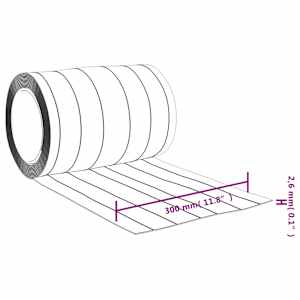 Závěs do dveří průhledný 300 mm x 2,6 mm 25 m PVC - obrázek 7