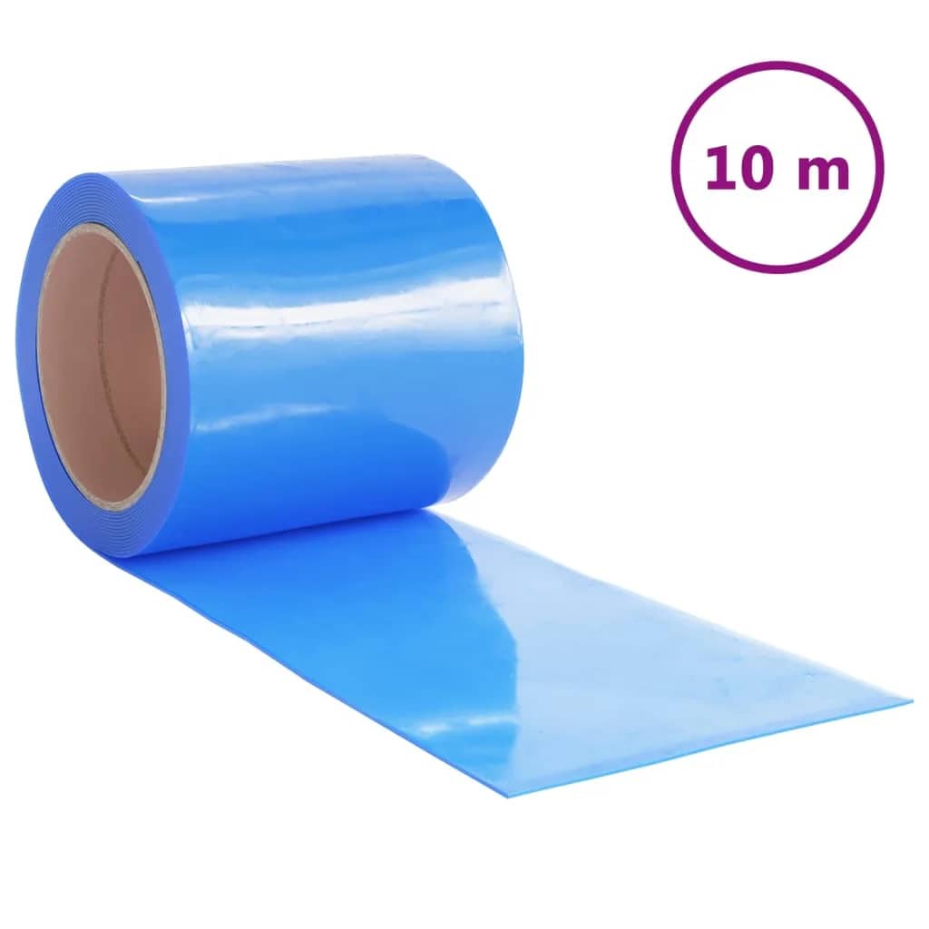 Thumbnail - vidaXL Türvorhang Blau 200x1,6 mm 10 m PVC