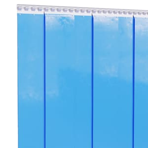Závěs do dveří modrý 200 mm x 1,6 mm 10 m PVC - obrázek 3