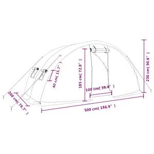Skleník s ocelovým rámem zelený 10 m² 5 x 2 x 2,3 m - obrázek 12