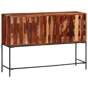 Příborník 110 x 28 x 76 cm masivní akáciové dřevo - obrázek 9