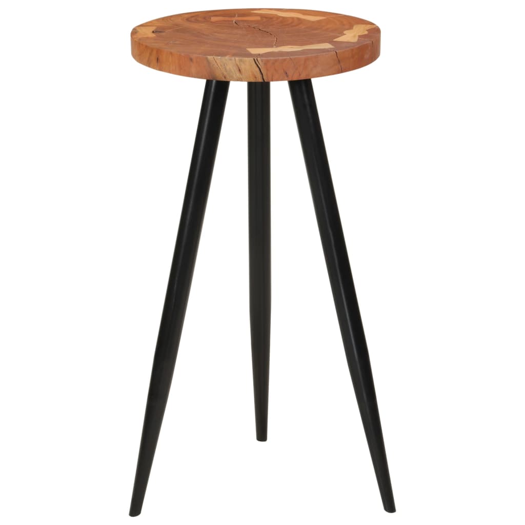Barový stůl ze špalku Ø 53 x 105 cm masivní akáciové dřevo