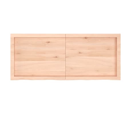 vidaXL N&aacute;stěnn&aacute; police 120x50x(2-4) cm neo&scaron;etřen&eacute; masivn&iacute; dubov&eacute; dřevo