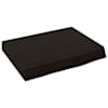 vidaXL seinariiul, tumepruun, 40x30x(2-6) cm, t&ouml;&ouml;deldud tammepuit