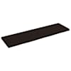 vidaXL seinariiul, tumepruun, 140x40x(2-4) cm, t&ouml;&ouml;deldud tammepuit
