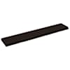 vidaXL seinariiul, tumepruun, 160x30x(2-6) cm, t&ouml;&ouml;deldud tammepuit