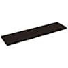 vidaXL seinariiul, tumepruun, 160x40x(2-6) cm, t&ouml;&ouml;deldud tammepuit