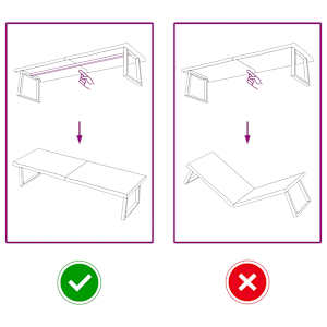 Nástěnná police tmavě hnědá 180x50x(2-4)cm ošetřený masivní dub - obrázek 5