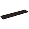 vidaXL seinariiul, tumepruun, 220x50x(2-4) cm, t&ouml;&ouml;deldud tammepuit