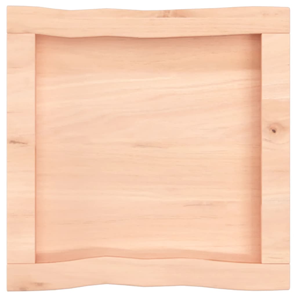 Stolní deska 40 x 40 x 4 cm neošetřené masivní dubové dřevo
