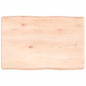 Stolní deska 60x40x(2-6) cm neošetřený masivní dřevo živá hrana - obrázek 2