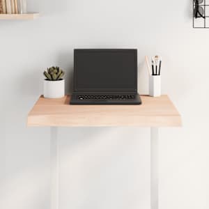 Stolní deska 60x50x(2-4) cm neošetřený masivní dřevo živá hrana - obrázek 3