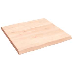 Stolní deska 60x60x(2-4) cm neošetřený masivní dřevo živá hrana - obrázek 4
