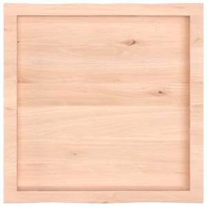 Stolní deska 60x60x(2-4) cm neošetřený masivní dřevo živá hrana - obrázek 5