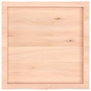 Stolní deska 60x60x(2-6) cm neošetřený masivní dřevo živá hrana - obrázek 5