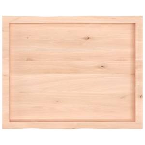 Stolní deska 80x60x(2-6) cm neošetřený masivní dřevo živá hrana - obrázek 5