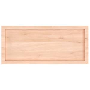 Stolní deska 100x40x(2-4)cm neošetřený masivní dřevo živá hrana - obrázek 5