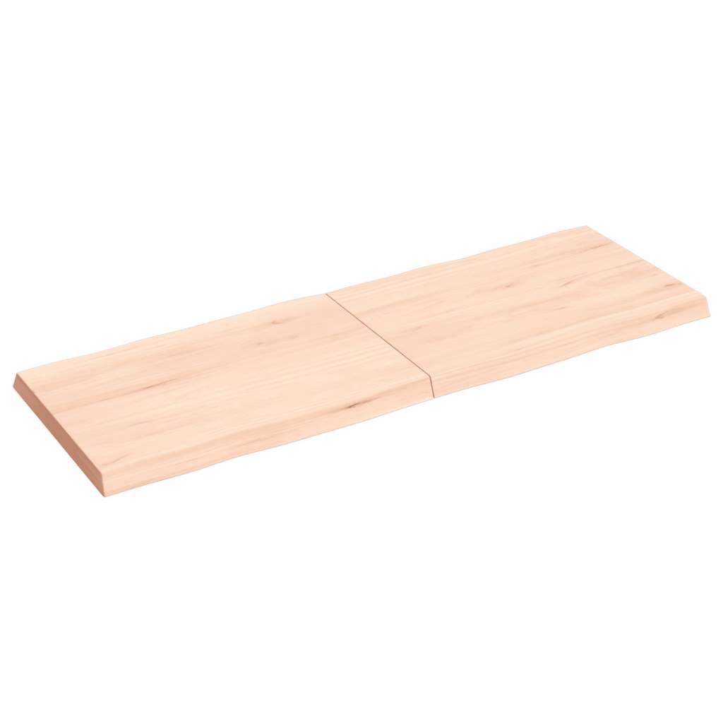 vidaXL kezeletlen tömör fa asztallap 120x40x(2-4) cm