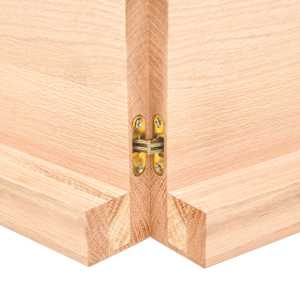 Stolní deska 120x50x(2-6)cm neošetřený masivní dřevo živá hrana - obrázek 7