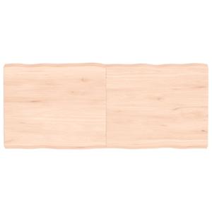 Stolní deska 140x60x(2-6)cm neošetřený masivní dřevo živá hrana - obrázek 1