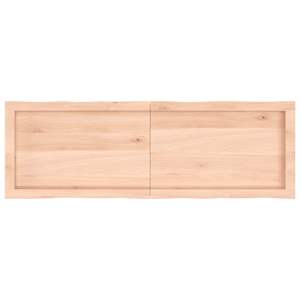 Stolní deska 140x60x(2-6)cm neošetřený masivní dřevo živá hrana - obrázek 3