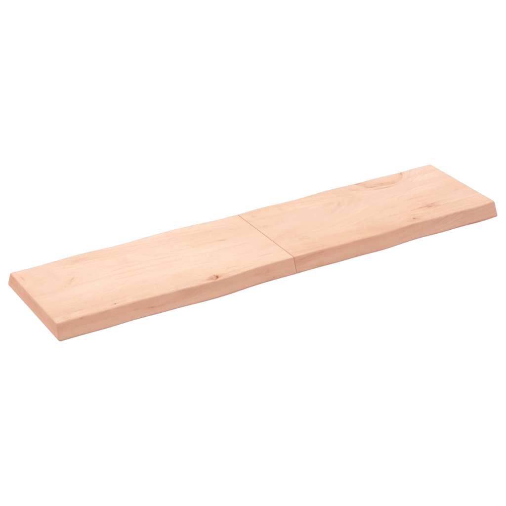 vidaXL kezeletlen tömör fa asztallap 160x40x(2-6) cm