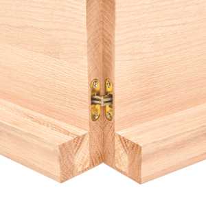 Stolní deska 120x50x(2-6)cm neošetřený masivní dřevo živá hrana - obrázek 7