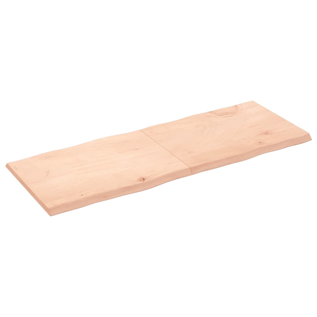 Thumbnail - vidaXL Tischplatte 160x60x(2-4) cm Massivholz Unbehandelt Baumkante